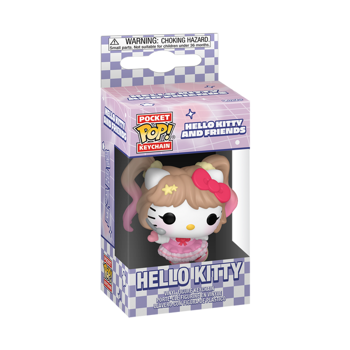 Funko Pop! Keychain: Sanrio - Hello Kitty (K-Pop Outfit) Vinyl Figure