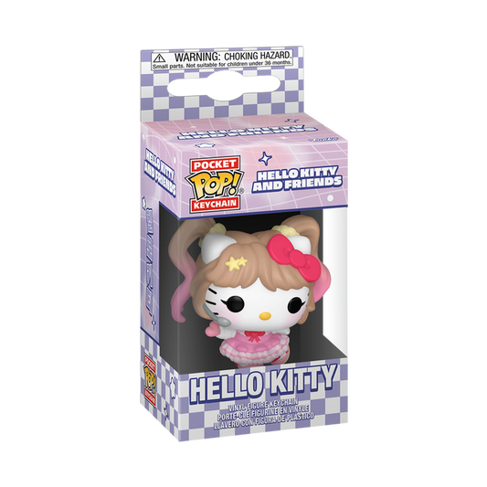 Funko Pop! Keychain: Sanrio - Hello Kitty (K-Pop Outfit) Vinyl Figure