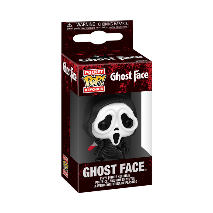 Funko Pop! Keychain Scream - Ghost Face with Knife Keychain