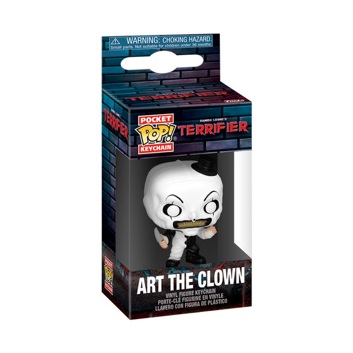 Funko Pop! Keychain Terrifier - Art the Clown Keychain - Kryptonite Character Store