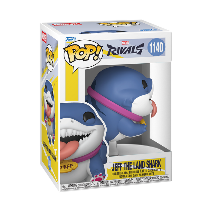 Funko POP! Marvel: Rivals - Jeff the Land Shark Vinyl Figure