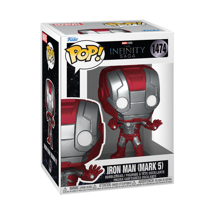 Funko POP! Marvel: The Infinity Saga - Iron Man (Mark 5) Vinyl Figure