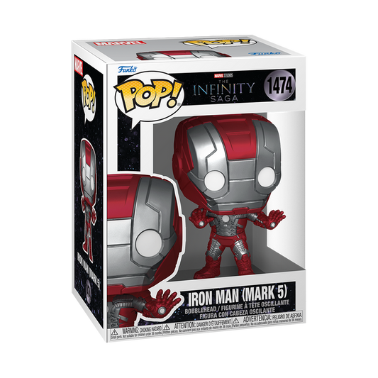 Funko POP! Marvel: The Infinity Saga - Iron Man (Mark 5) Vinyl Figure