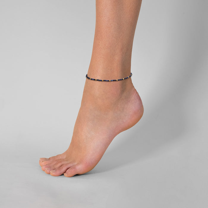 Fußkette Saphir