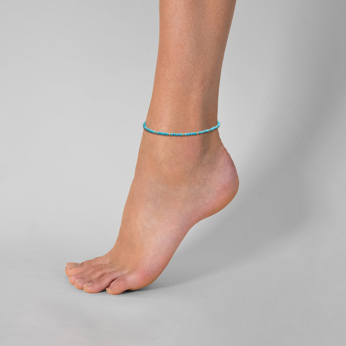 Fußkette Türkis (rek.)
