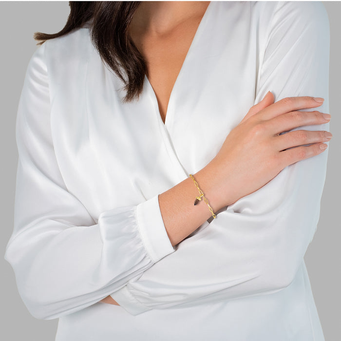 Gliederarmband gold
