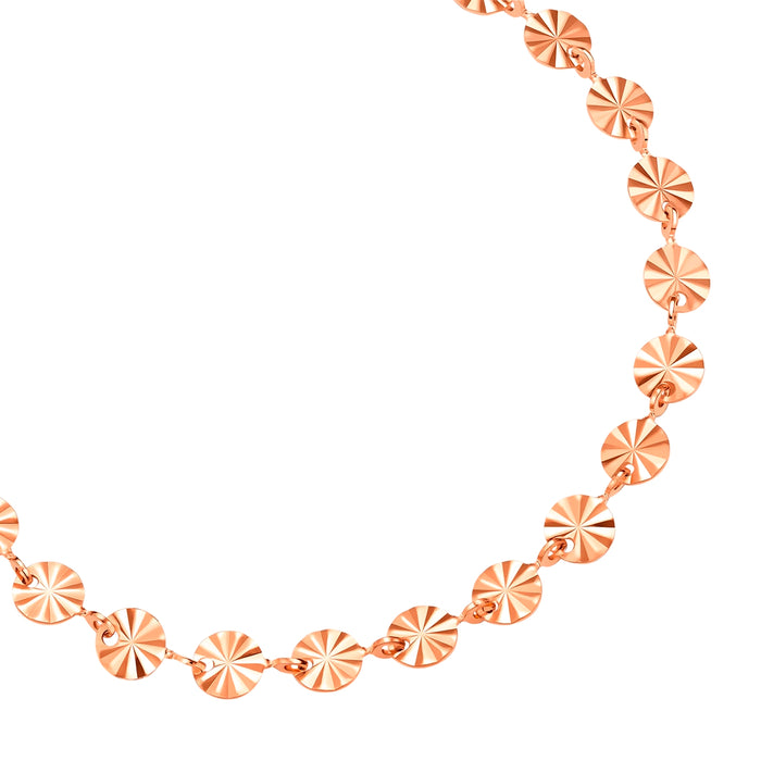 Gliederarmband roségold