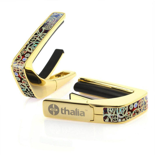 Thalia Golden Gears on Tiger Rye | Deluxe Capo