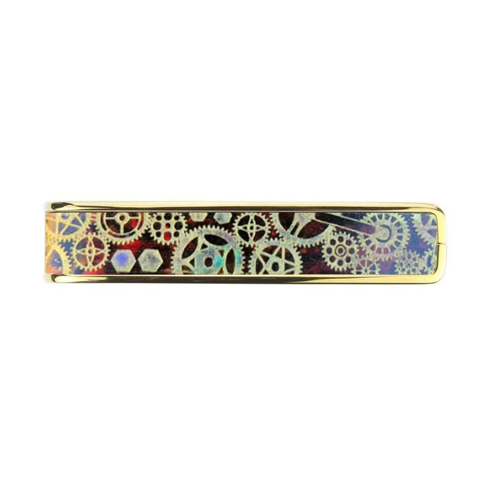 Thalia Golden Gears on Tiger Rye | Deluxe Capo – product image 2