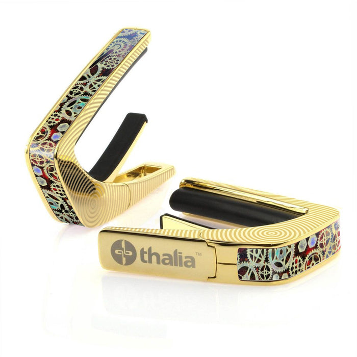 Thalia Golden Gears on Tiger Rye | Deluxe Capo – product image 3