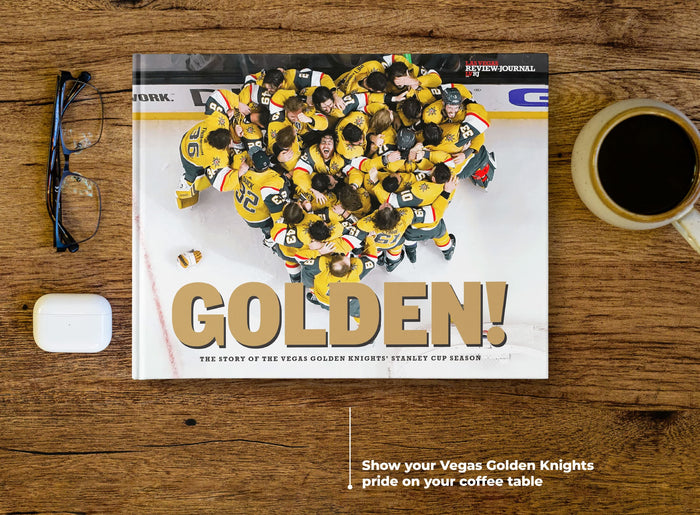 GOLDEN! The Story of the Vegas Golden Knights’ Stanley Cup Season - Vegas Team Store