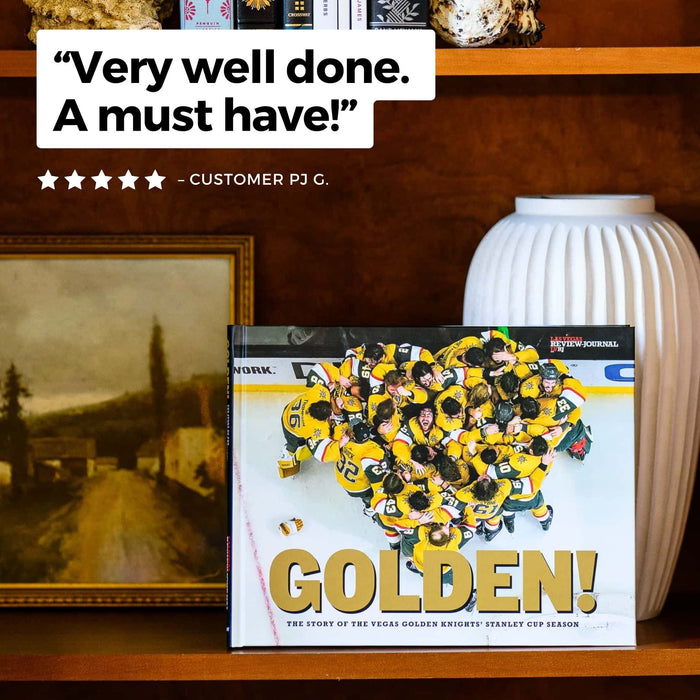 GOLDEN! The Story of the Vegas Golden Knights’ Stanley Cup Season - Vegas Team Store