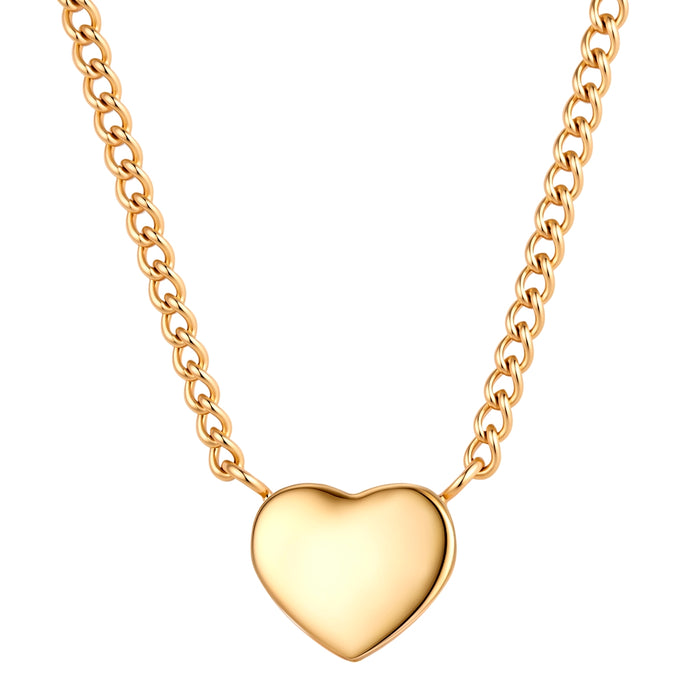 Goldene Herz-Kette