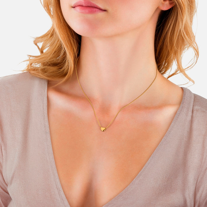 Goldene Herz-Kette