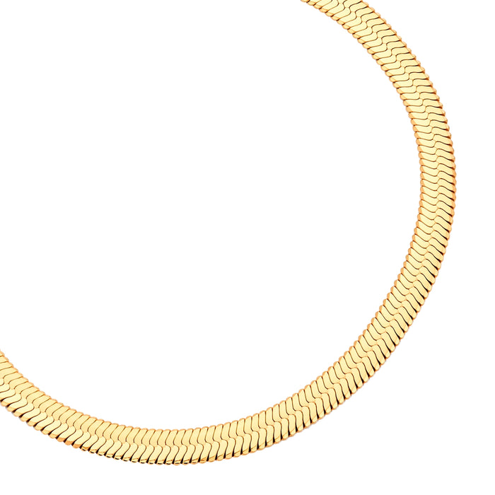 Goldenes Schlangenarmband