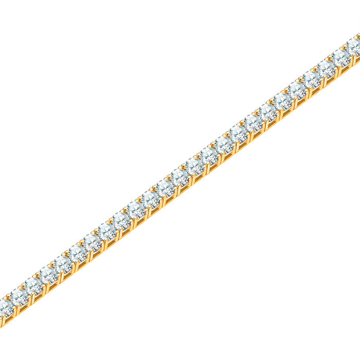 Goldenes Tennis-Armband 3,1 mm
