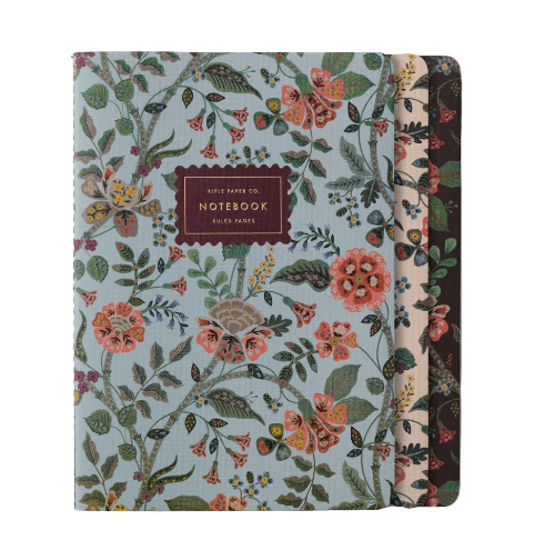 Rifle Paper Co. Gracie Assorted Notebooks Set of 3