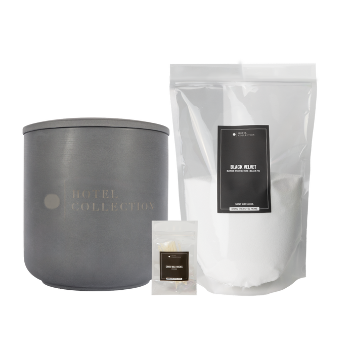 Grande Ceramic Sand Wax Set