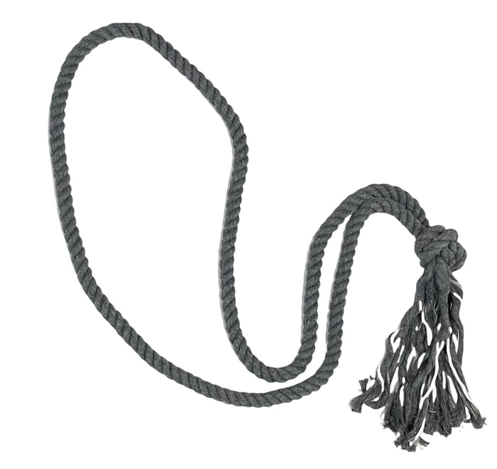 Grey cotton Neck Rope - Tiffanys Braided Tack LLC