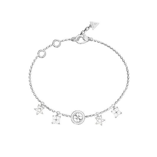 Guess Armband Secret Garden Silbrig - JUBB06033JWRHS
