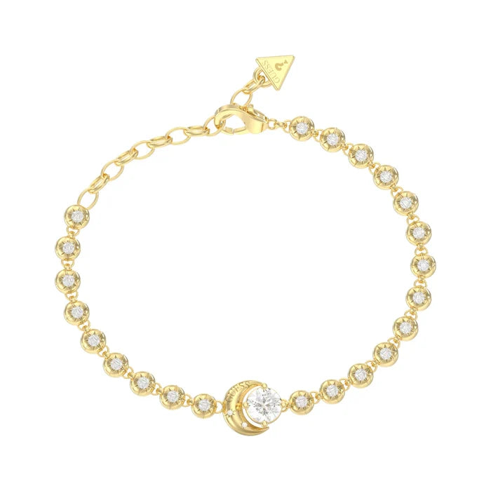Guess Aurora Armband vergoldet mit Zirkonia - JUBB06235JWYGS