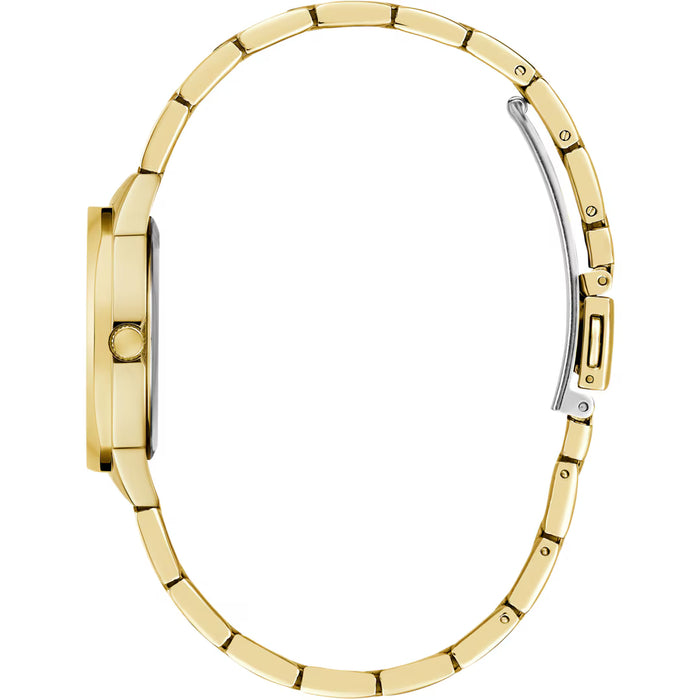 Guess Charlotte Goldig / Rosa Damenuhr | GW0767L7