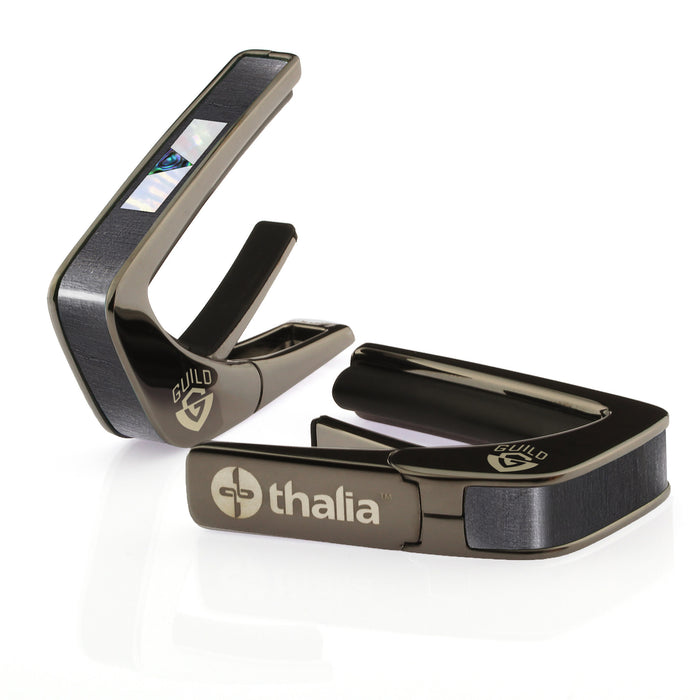GuildbyThalia Guild V-Block Black Ebony Inked & Pearl | Officially Licensed Capo