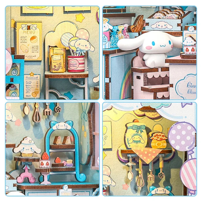 Hands Craft Cinnamoroll - Cloud Bakery DIY Miniature House Figure