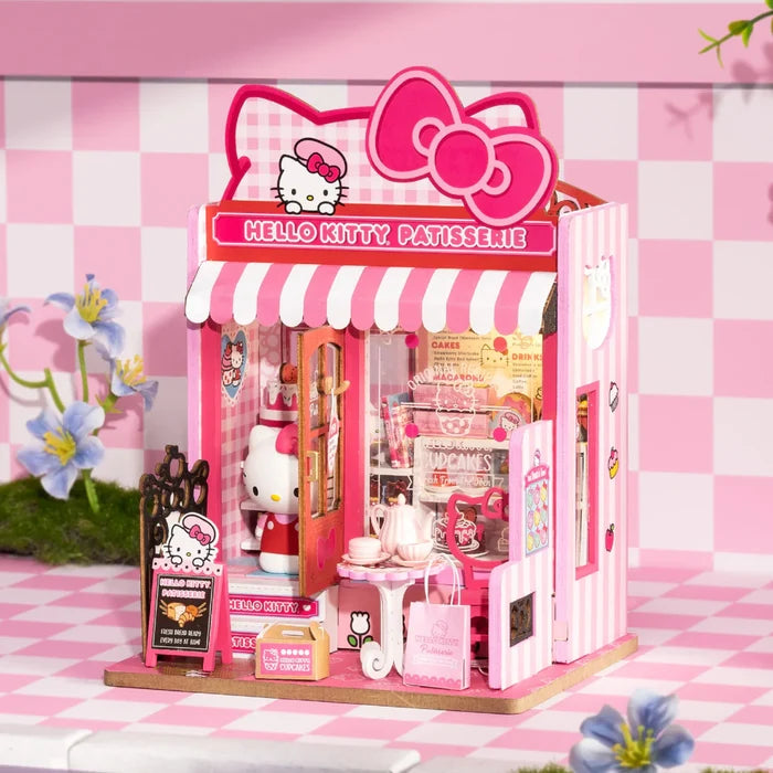 Hands Craft Hello Kitty - Patisserie DIY Miniature House Figure