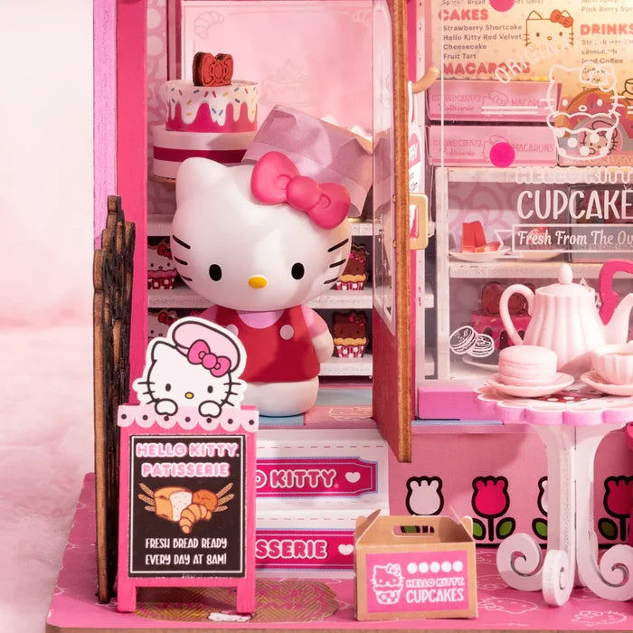 Hands Craft Hello Kitty - Patisserie DIY Miniature House Figure