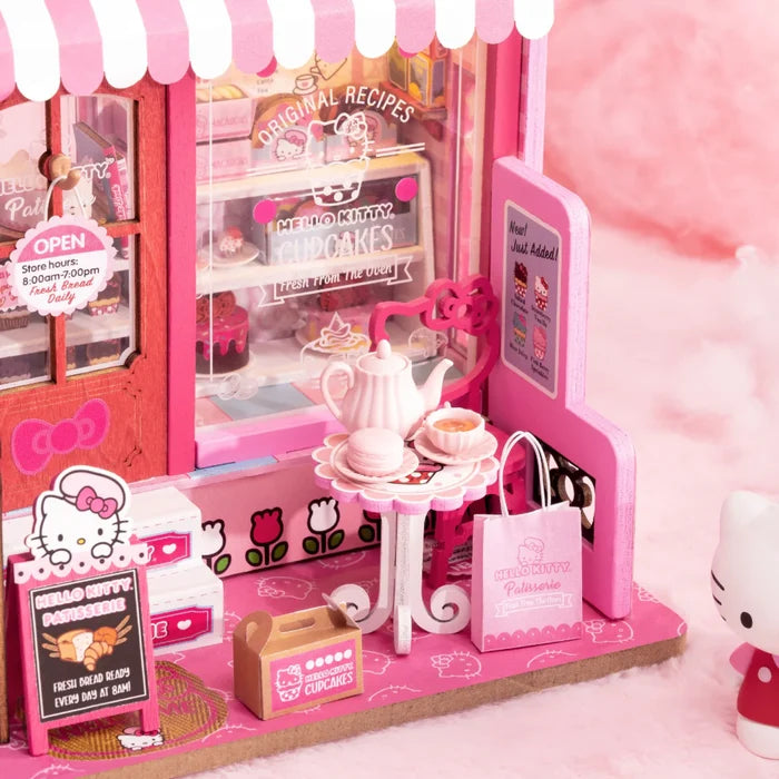 Hands Craft Hello Kitty - Patisserie DIY Miniature House Figure