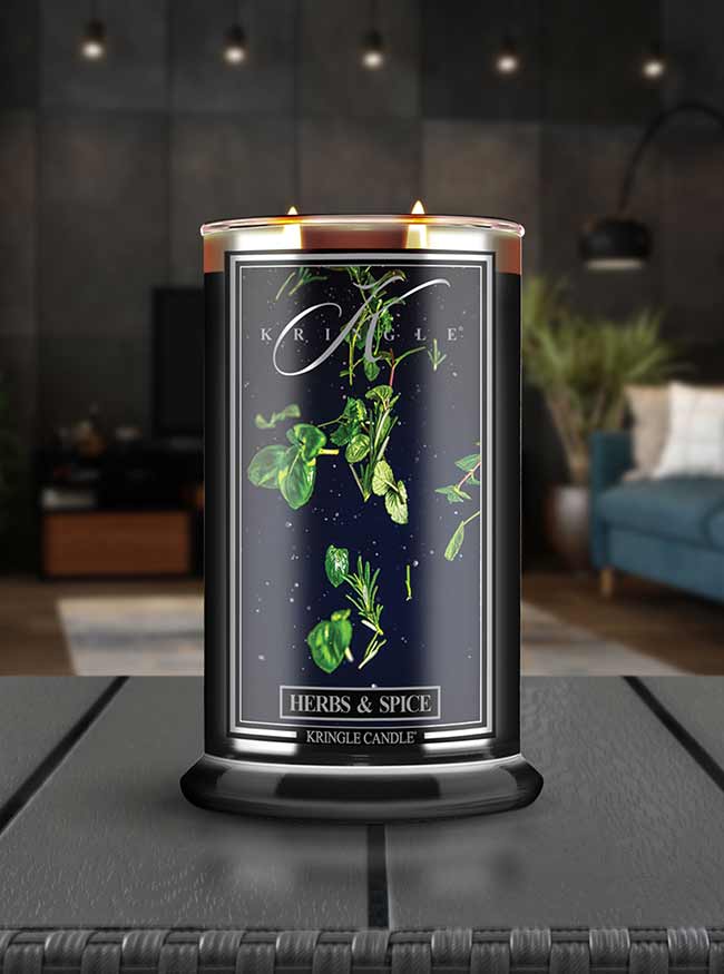 Herbs & Spice Large 2-wick - Kringle Candle Company