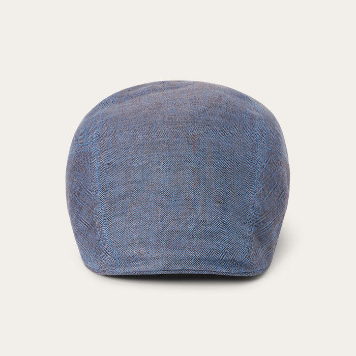 Blue Herringbone