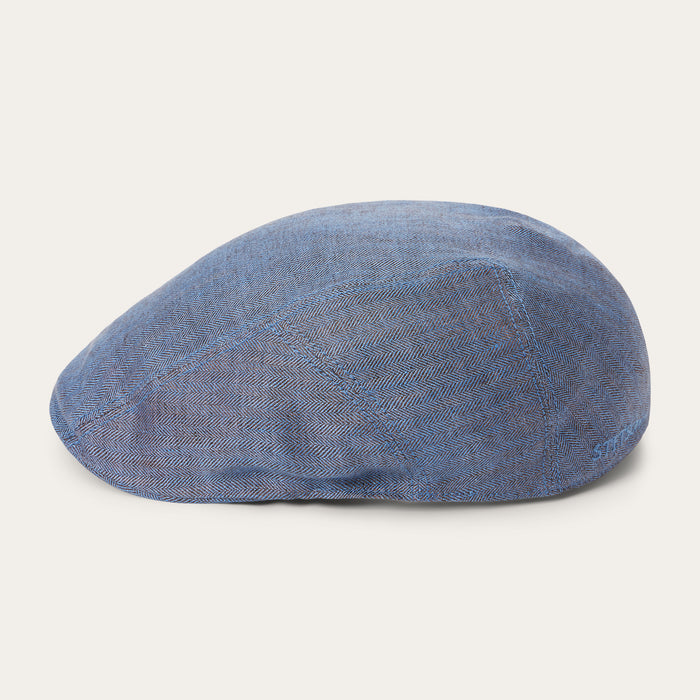 Blue Herringbone