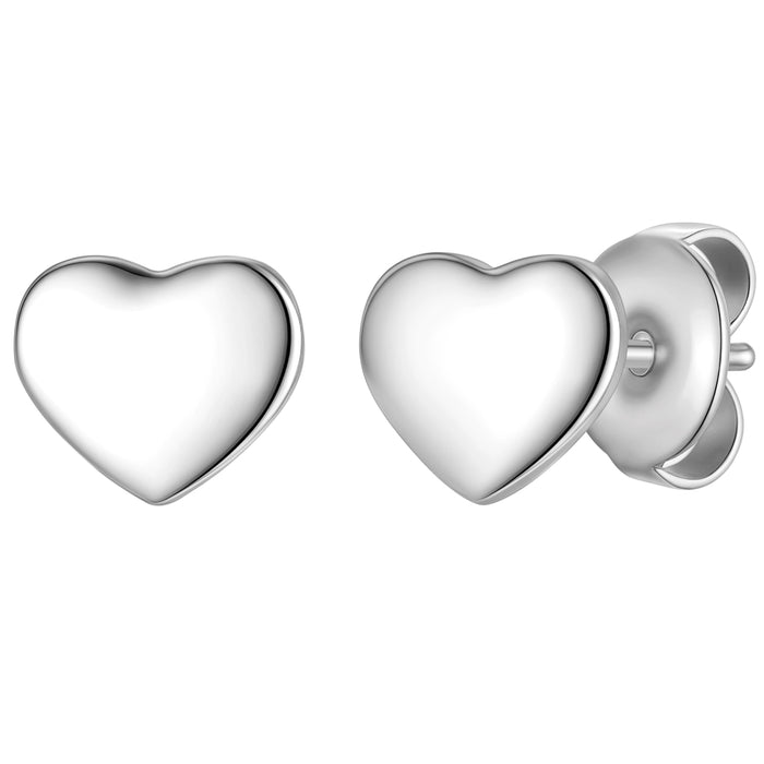 Herz-Ohrstecker