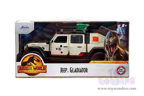 Hollywood Rides: Jurassic World - Jeep® Gladiator Pickup Truck Diecast Jada Toys Figure