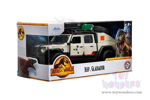 Hollywood Rides: Jurassic World - Jeep® Gladiator Pickup Truck Diecast Jada Toys Figure