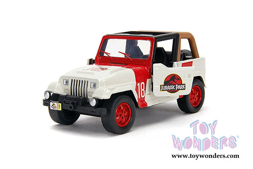 Hollywood Rides: Jurassic World - Jeep® Wrangler Diecast Jada Toys Figure
