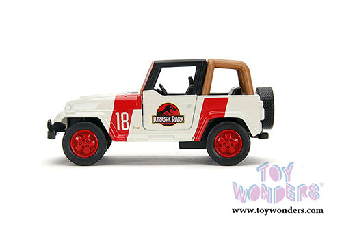 Hollywood Rides: Jurassic World - Jeep® Wrangler Diecast Jada Toys Figure