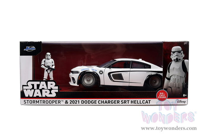 Hollywood Rides Star Wars - Dodge Charger SRT Hellcat with Stormtrooper™ Figure Jada Toys