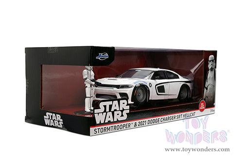 Hollywood Rides Star Wars - Dodge Charger SRT Hellcat with Stormtrooper™ Figure Jada Toys