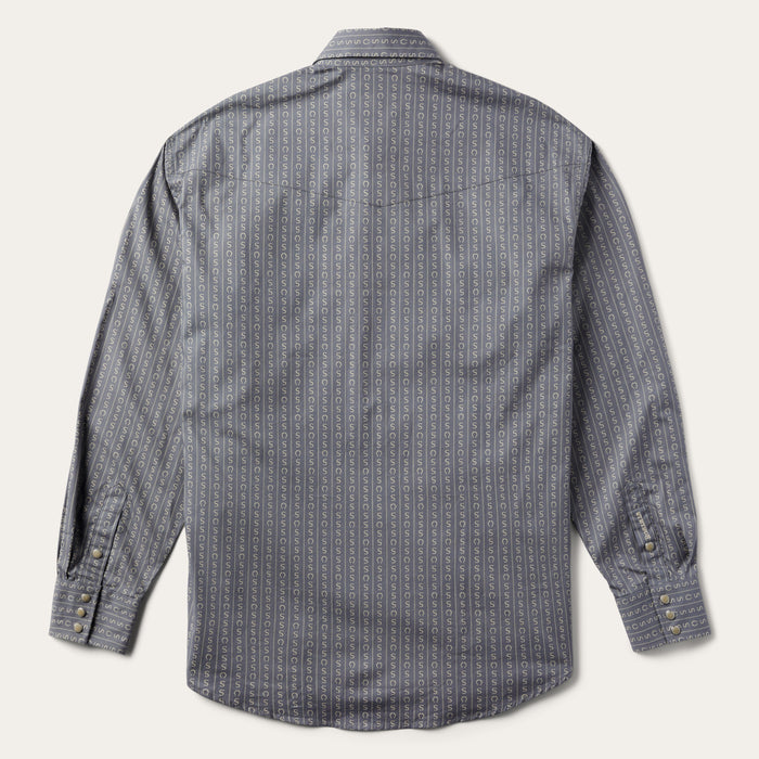 Horseshoe Stripe Print Shirt