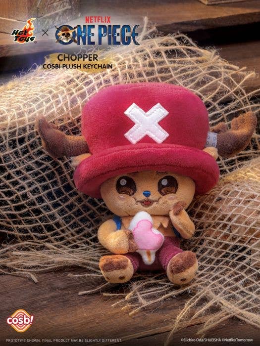 Hot Toys Cosbi One Piece Chopper 1Pc Plush Keychain