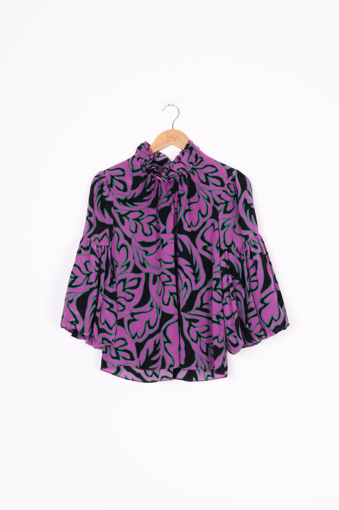 Husk Womens Purple Top Size 8