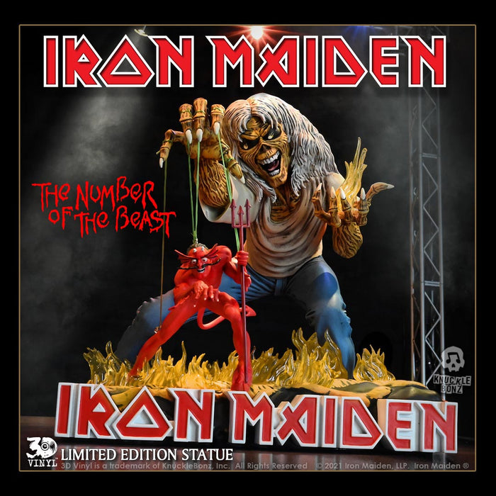 Iron Maiden - Number of the Beast Statue
