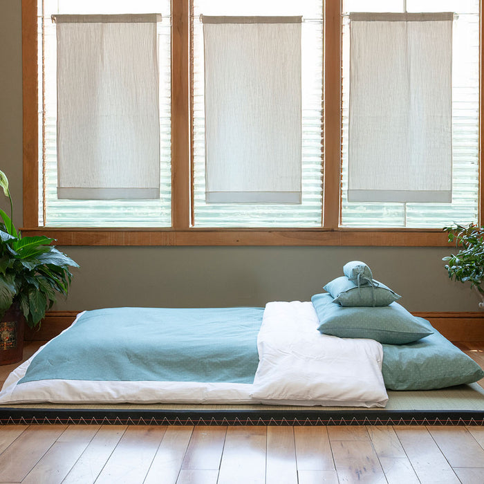 J-Life Asagi Green Pillowcase