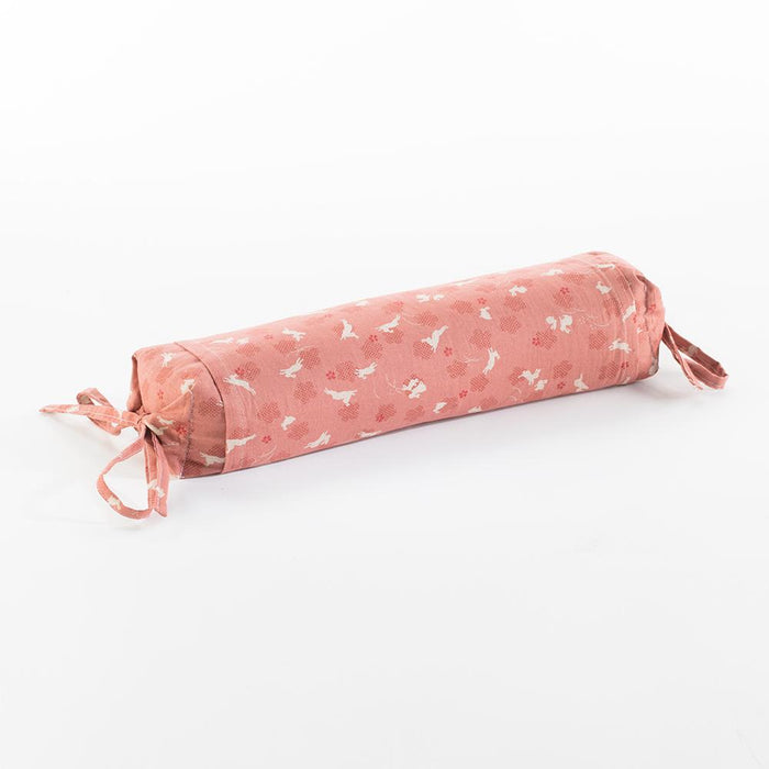 J-Life Usagi Pink Buckwheat Hull Pillow_Pillows & Shams_Buckwheat Hull Pillow