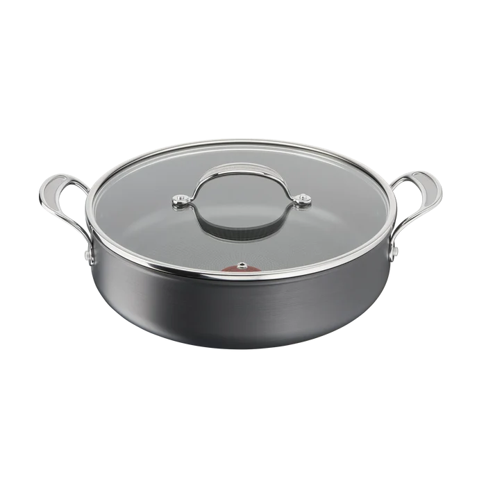 Jamie Oliver by Tefal Cooks Classic Induction Non-Stick Hard Anodised All-In-One Pan 30cm + Lid