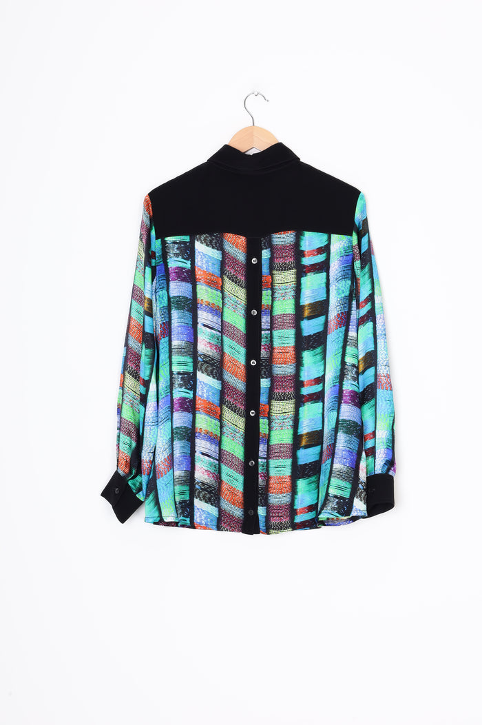 Jane Daniels Womens Black Shirt Size 16