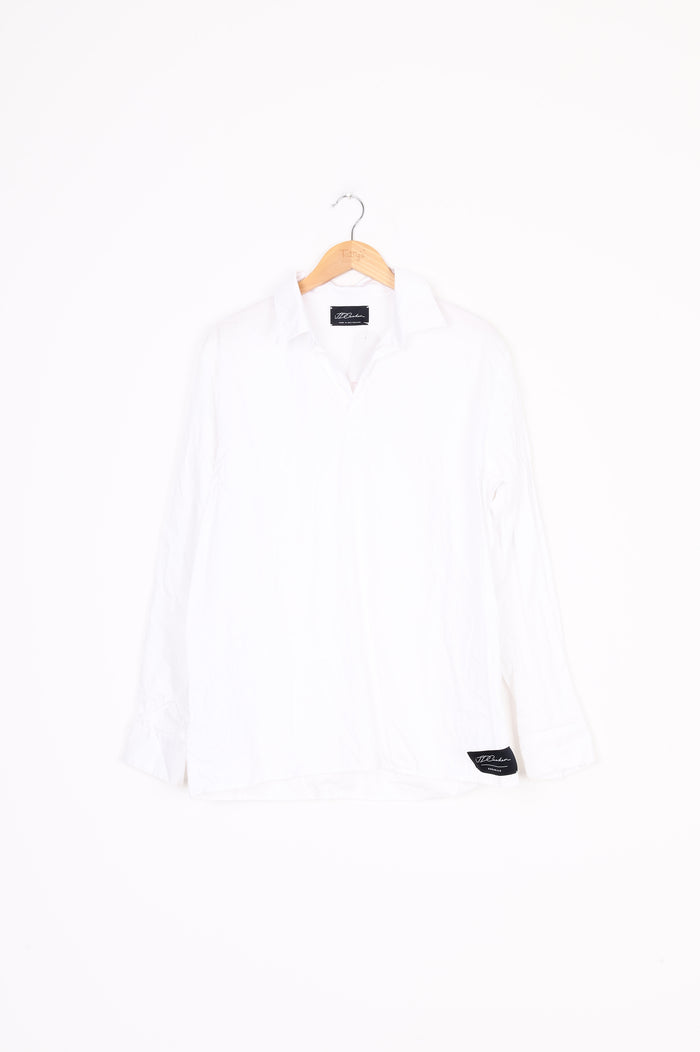 JD Cashen Mens White Shirt Size S